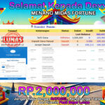 BUKTI JACKPOT SLOT MIDAS FORTUNE TERPERCAYA DI INDONESIA TGL 31-07-2024