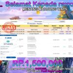 BUKTI JACKPOT SLOT MAHJONG WAYS TERPERCAYA DI INDONESIA TGL 19-07-2024