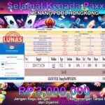 BUKTI JACKPOT TOGEL POOL HONGKONG TERPERCAYA DI INDONESIA TGL 28-07-2024