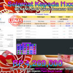 BUKTI JACKPOT SLOT SWEET BONANZA 1000 TERPERCAYA DI INDONESIA TGL 29-07-2024