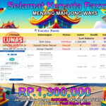 BUKTI JACKPOT SLOT MAHJONG WAYS  TERPERCAYA DI INDONESIA TGL 15-08-2024