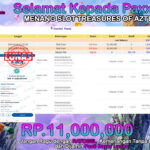 BUKTI JACKPOT SLOT TREASURES OF AZTEC TERPERCAYA DI INDONESIA TGL 04-09-2024