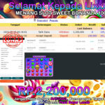 BUKTI JACKPOT SLOT SWEET BONANZA 1000 TERPERCAYA DI INDONESIA TGL 15-09-2024