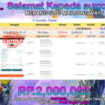 BUKTI JACKPOT SLOT MAHJONG WAYS TERPERCAYA DI INDONESIA TGL 21-09-2024